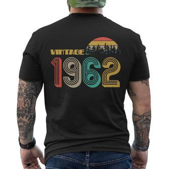 Vintage 1962 Sun Wilderness 60Th Birthday Men's Crewneck Short Sleeve Back Print T-shirt - Monsterry CA