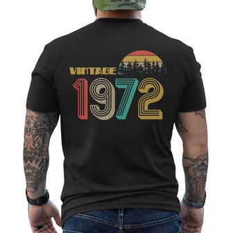 Vintage 1972 Sun Wilderness 50Th Birthday Men's Crewneck Short Sleeve Back Print T-shirt - Monsterry CA