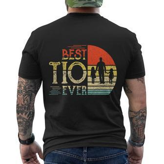 Vintage Best Tio Ever Fathers Day Men's T-shirt Back Print - Thegiftio UK