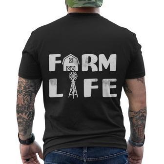 Vintage Farm Life Man I Love Farming Tshirt Men's Crewneck Short Sleeve Back Print T-shirt - Monsterry CA