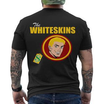 Whiteskins Football Native American Indian Men's Crewneck Short Sleeve Back Print T-shirt - Monsterry DE