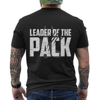 Wolf Pack Leader Of The Pack Paw Print Meaningful Men's T-shirt Back Print - Thegiftio UK