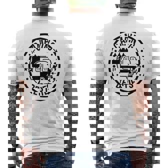 Camp Besties Camping Lovers Camping Campfire Men's T-shirt Back Print - Thegiftio
