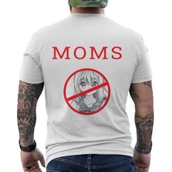 Christian Moms Against Anime Men's Crewneck Short Sleeve Back Print T-shirt - Monsterry