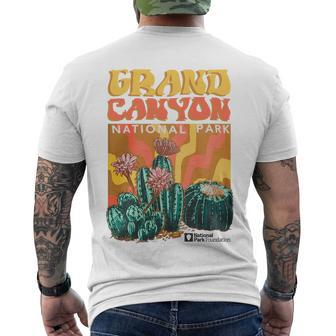 Grand Canyon Target Men's Crewneck Short Sleeve Back Print T-shirt - Monsterry CA