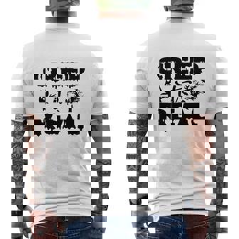 Halloween Owl Creep It Real Men's T-shirt Back Print - Seseable