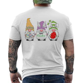 Happy Easter Gnome V2 Men's Crewneck Short Sleeve Back Print T-shirt - Monsterry DE