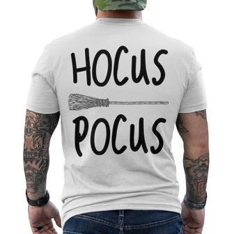 Hocus & Pocus Halloween Witch Put A Spell On You Men's T-shirt Back Print - Seseable