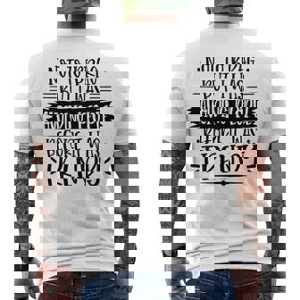 I Was Avoiding People Before It Was Trendy Men's Crewneck Short Sleeve Back Print T-shirt | Seseable UK