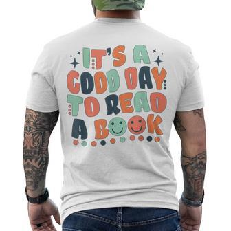 Its A Good Day To Read A Book Bookworm Book Lovers Men's T-shirt Back Print - Thegiftio UK