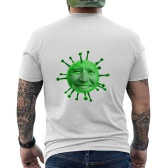 Joevid 19 The Virus That Killed America Funny Joe Biden Tshirt Men's Crewneck Short Sleeve Back Print T-shirt - Monsterry UK