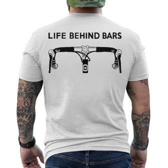Life Behind Bars V2 Men's Crewneck Short Sleeve Back Print T-shirt - Seseable
