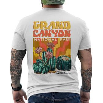 National Park Foundation Grand Canyon Tshirt Men's Crewneck Short Sleeve Back Print T-shirt - Monsterry CA