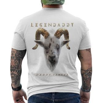 Original Legendaddy Men's Crewneck Short Sleeve Back Print T-shirt - Monsterry AU