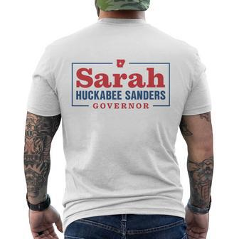 Sarah Huckabee Sanders Governor V2 Men's Crewneck Short Sleeve Back Print T-shirt - Monsterry DE