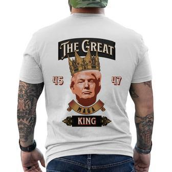 The Great Maga King Maga King Ultra Maga Tshirt Men's Crewneck Short Sleeve Back Print T-shirt - Monsterry UK