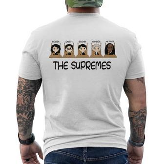 The Supremes Ketanji Brown Jackson Rbg Sotomayor Cute Tshirt Men's Crewneck Short Sleeve Back Print T-shirt - Monsterry AU