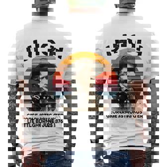 Uhoh George Armstrong Custer Little Bighorn June 25 1876 Men's T-shirt Back Print - Thegiftio UK