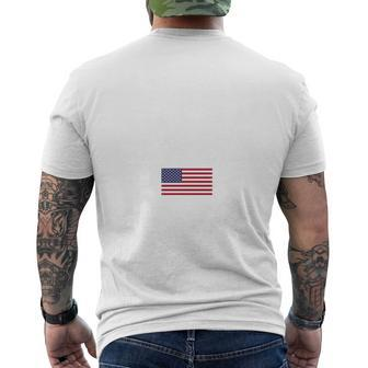 Ultra Maga United Staes Flag Tshirt Men's Crewneck Short Sleeve Back Print T-shirt - Monsterry DE
