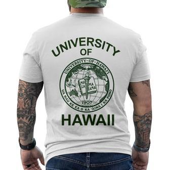 University Of Hawaii Tshirt Men's Crewneck Short Sleeve Back Print T-shirt - Monsterry CA