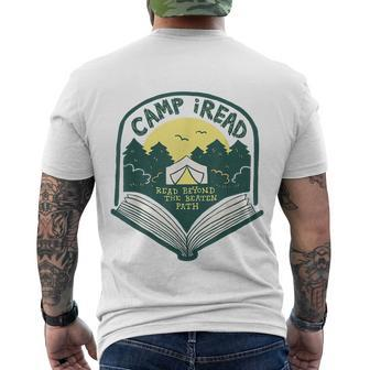 Summer Camp 2022 Read Beyond The Beaten Path Stem Teacher Men's Crewneck Short Sleeve Back Print T-shirt - Monsterry