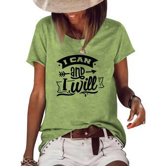 Strong Woman I Can And I Will Do It Women's Loose T-shirt - Seseable