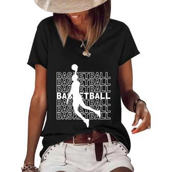 Basketball Player I Streetball I Basketball Gift Women's Short Sleeve Loose T-shirt - Monsterry CA