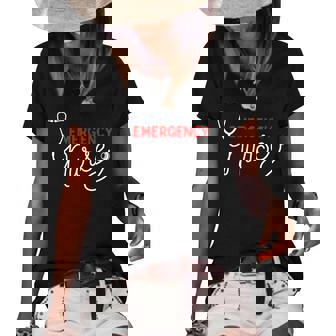 Emergency Nurse Clothing - Er Nurse Women's Short Sleeve Loose T-shirt - Thegiftio