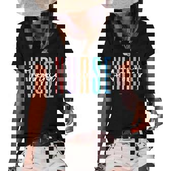 Er Nurse Emergency Room Nurse Registered Nurse Women's Short Sleeve Loose T-shirt - Thegiftio