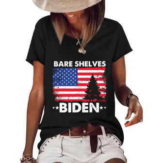 Funny Anti Biden Fjb Biden Biden Chant Trump Supporter Dementia Biden Women's Short Sleeve Loose T-shirt - Monsterry DE