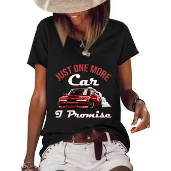 Just One More Car I Promise Engine Car Parts Muscle Car Cute Gift Graphic Design Printed Casual Daily Basic Women's Short Sleeve Loose T-shirt - Thegiftio UK