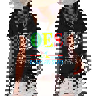 Oes Star Necklace Order Of The Eastern Star Mothers Day Women's Short Sleeve Loose T-shirt - Thegiftio