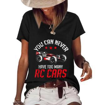 Remote Control Rc Car You Can Never Have Too Many Rc Cars Women's Short Sleeve Loose T-shirt - Thegiftio UK