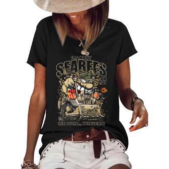 Seabees V2 Women's Short Sleeve Loose T-shirt - Monsterry DE
