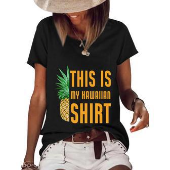 This Is My Hawaiian Gift Women's Short Sleeve Loose T-shirt - Monsterry AU