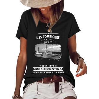 Uss Tombigbee Aog Women's Short Sleeve Loose T-shirt - Monsterry UK