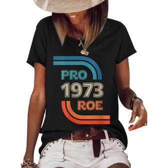 Womens Pro Roe 1973 Roe V Wade Women's Short Sleeve Loose T-shirt - Seseable