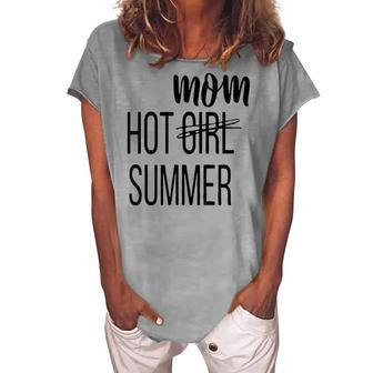 Girl Mother Vacation Beach Summer Hot Trip Mom Summer Women's Loosen T-shirt