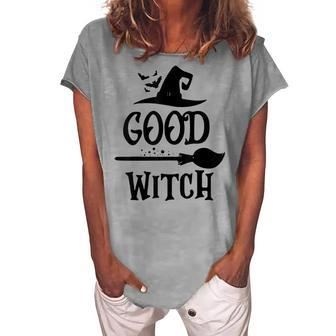 Im The Good Witch Halloween Matching Group Costume Women's Loosen T-shirt - Seseable