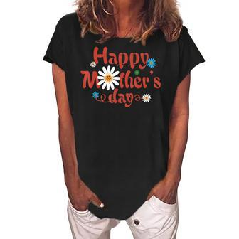 Happy Mothers Day 2022 For Family Matching Outfit Women's Loosen Crew Neck Short Sleeve T-Shirt - Thegiftio UK