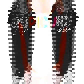 Picu Nurse Leopard Pediatric Intensive Care Unit Nurse Squad Women's Loosen Crew Neck Short Sleeve T-Shirt - Thegiftio