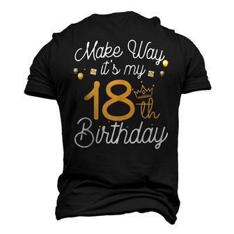 18Th Birthday Queen Women Make Way Its My 18Th Birthday V2 Men's 3D T-shirt Back Print - Seseable