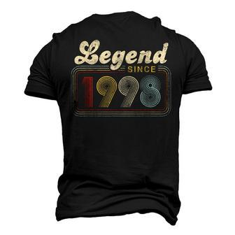 24 Years Old 24Th Birthday Decoration Legend Since 1998 Men's 3D T-shirt Back Print - Seseable