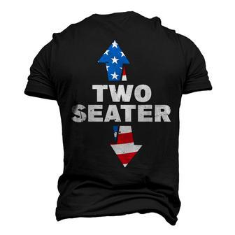 Mens 4Th Of July Adult Humor Two Seater Men's 3D T-shirt Back Print - Seseable