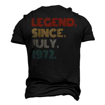 50 Years Old Vintage Legend Since July 1972 50Th Birthday V2 Men's 3D T-shirt Back Print - Seseable