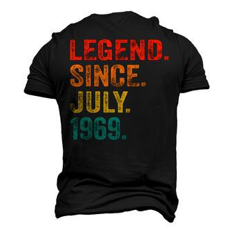 53Rd Birthday Legend Since July 1969 53 Years Old Vintage Men's 3D T-shirt Back Print - Seseable