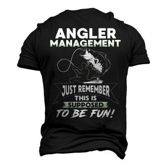Angler Management Men's 3D T-shirt Back Print - Seseable