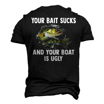 Your Bait Sucks V3 Men's 3D T-shirt Back Print - Seseable