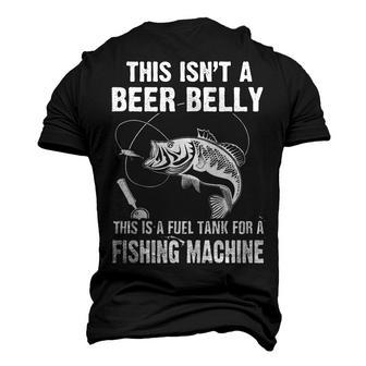Beer Belly - Fuel Tank For A Fishing Machine Men's 3D T-shirt Back Print - Seseable
