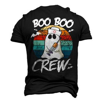 Boo Boo Crew Nurse Ghost Women Halloween Nurse V2 Men's 3D T-shirt Back Print - Seseable